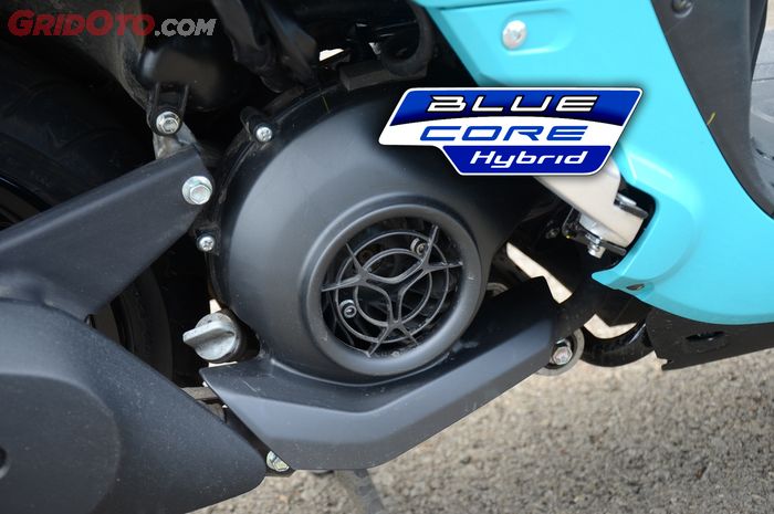 Yamaha pakai mesin 125 cc Blue Core Hybrid di Fazzio dan Grand Filano