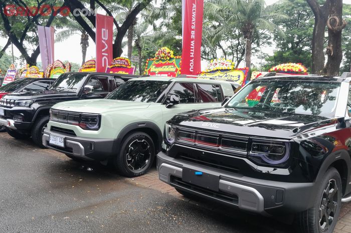 Ilustrasi lini produk BAIC di Indonesia