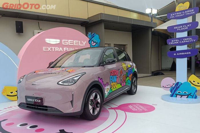 kelebihan-kelebihan Geely EX2 yang membuatnya cocok jadi mobil perkotaan