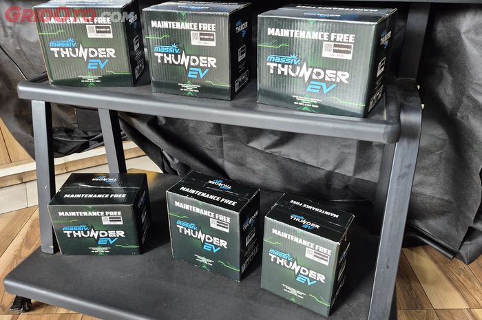 Aki mobil listrik Massiv Thunder EV
