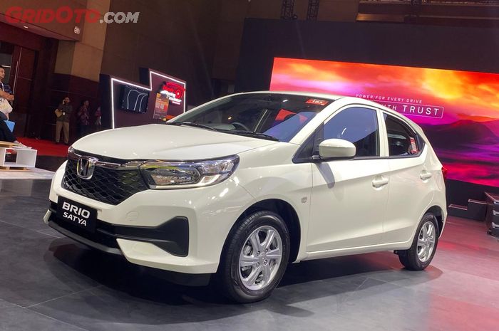 Tampang Honda Brio S CVT di IIMS 2026.