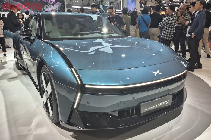 XPENG Pamerkan 'The Next P7' di IIMS 2026, Ini Detail Bentuknya