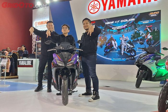 Yamaha luncurkan warna baru Aerox Alpha 