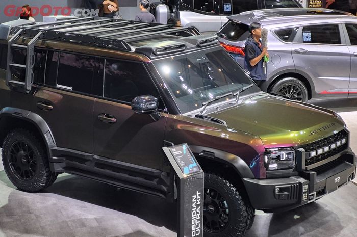 Intip Detail Jetour T2 Versi Obsidian Ultra Kit, Dibanderol Segini!