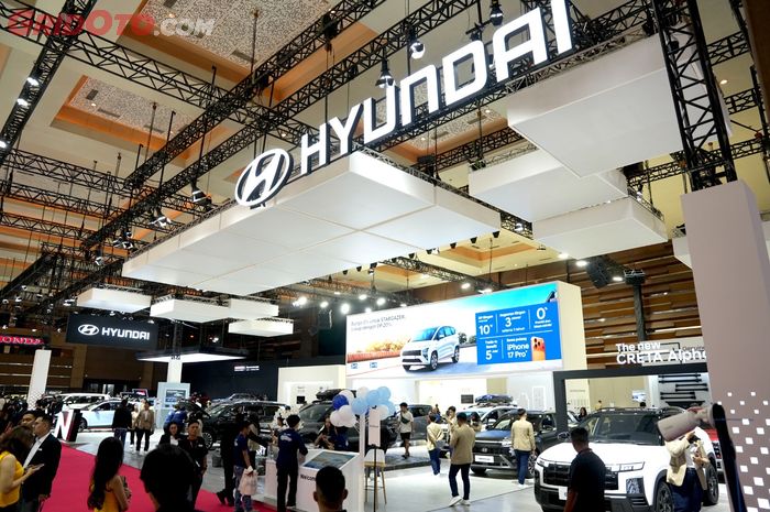 Booth Hyundai Indonesia di IIMS 2026
