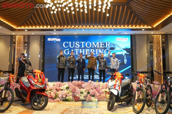 PT. Star Sparta Indonesia (SSI)  beri hadiah mitra dua sepeda motor dan berbagai macam hadiah lainnya