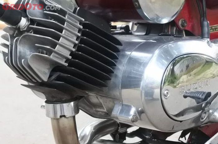 Ilustrasi poles mesin motor bekas