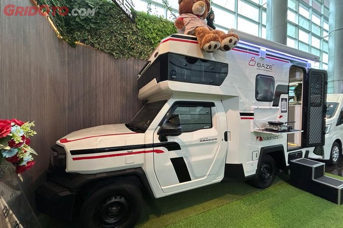 Toyota Hilux Rangga disulap Baze menjadi camper van