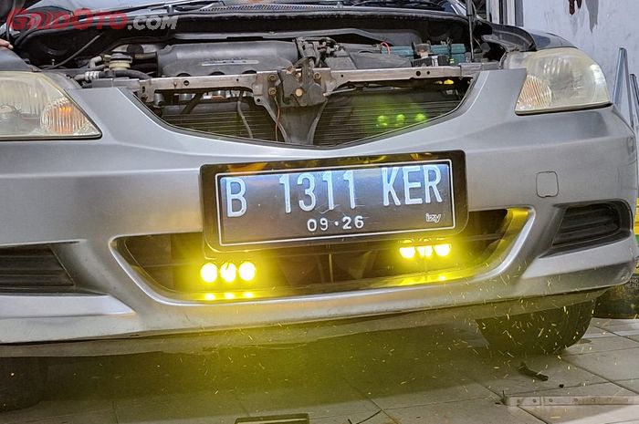 Biaya pasang lampu tambahan di  mobil 