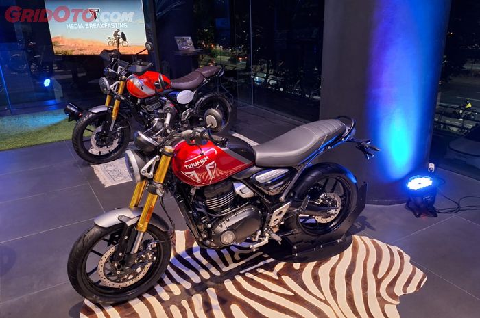 Triumph Speed 400 punya seat height atau tinggi jok yang sudah disesuaikan dengan tinggi orang asia 