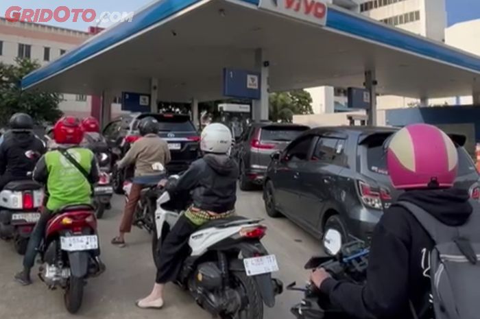 SPBU Vivo di Jalan M.T. Haryono