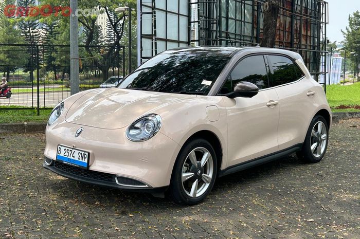 GWM Ora 03 punya tampilan imut dengan desain eksterior yang serba membulat