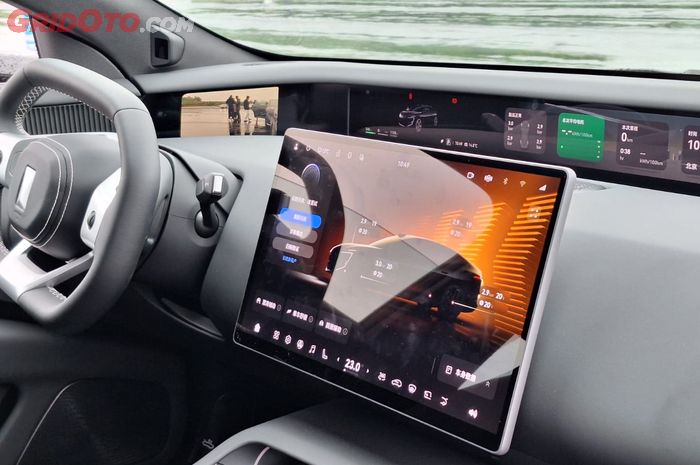 Ini alasannya tombol fisik jarang ditemukan pada mobil Tiongkok