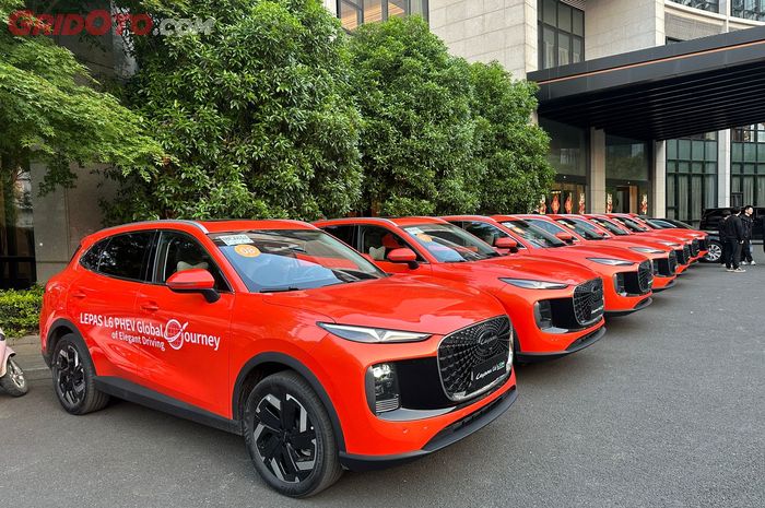 Lepas L6 PHEV Global Journey Digelar, Uji Mobil Hingga Ratusan Km