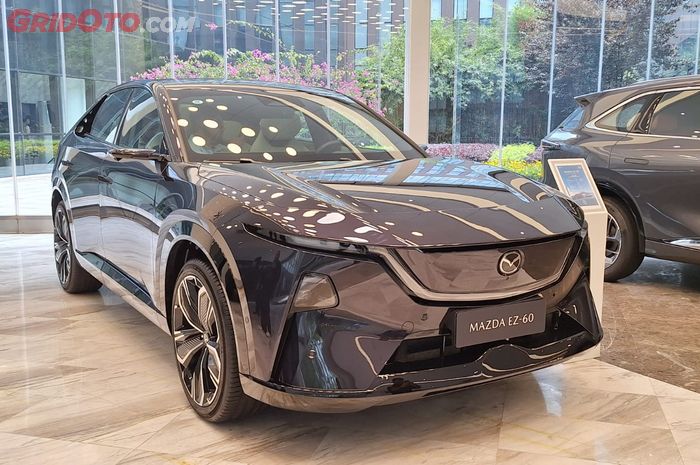 Penampakan Mazda EZ-60 alias CX-6 Electric di Pusat Research &amp; Development Changan Global di Chongqing, Tiongkok 