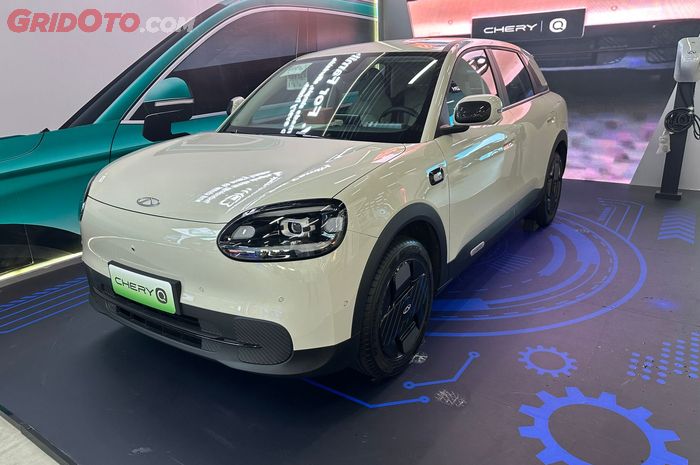 Chery Q atau QQ3 di markas Chery di Wuhu, Cina