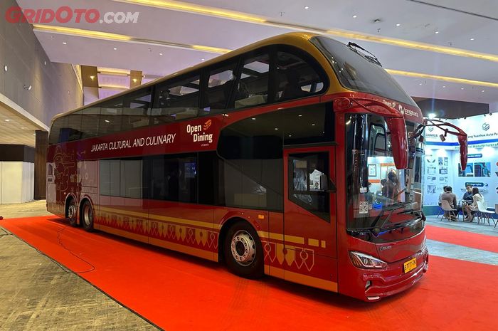 Sebentar Lagi Nih, Anda Bisa Makan Mewah di Bus Tingkat Transjakarta