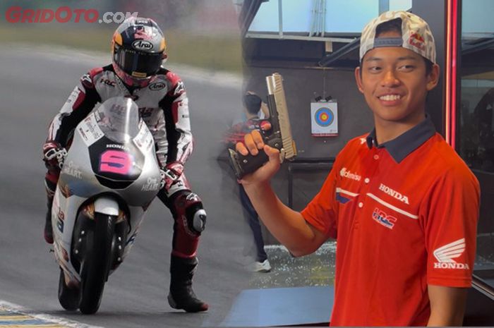 Pulang ke Indonesia, Veda Ega Pratama menjawab soal strategi balapnya di kejuaraan dunia Moto3