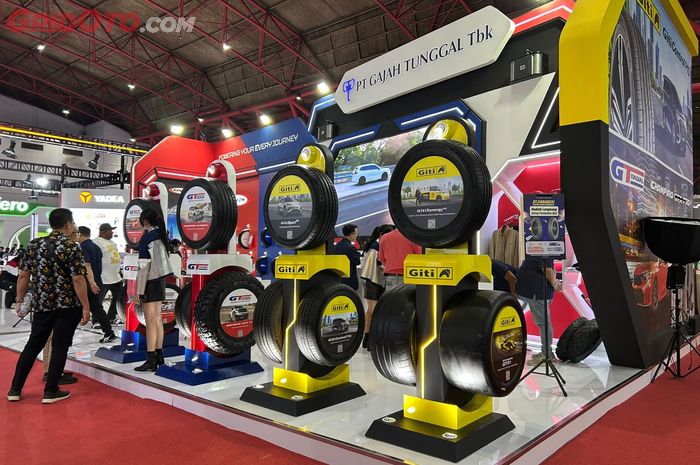 PT Gajah Tunggal Tbk hadir di Jakarta Fair Kemayoran 2026 dengan hadirian line up produk lengkap mulai dari ban motor hingga mobil