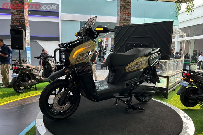 Indomobil eMotor pamer Tyranno X di Jakarta Fair Kemayoran 2026
