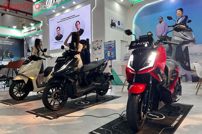 Seluruh motor listrik ALVA dibekali GPS untuk memantau posisi motor secara real-time lewat aplikasi MY ALVA