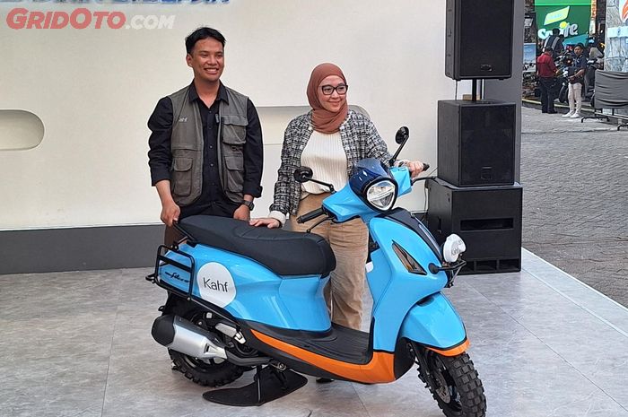 Gandeng Kahf, Yamaha pamerkam Grand Filano Explorer