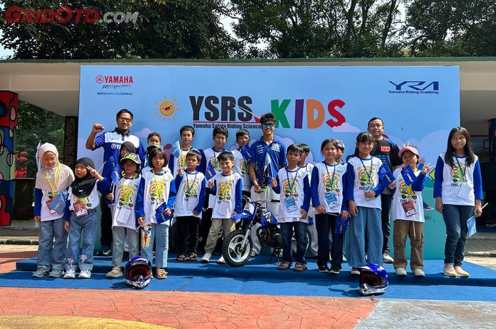 Yamaha Safety Riding Day 2026 mengundang puluhan anak-anak untuk menanamkan mindset safety riding sejak usia dini