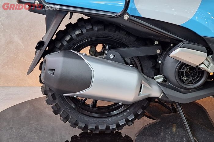 Pasang knalpot Byson di Yamaha Grand Filano 