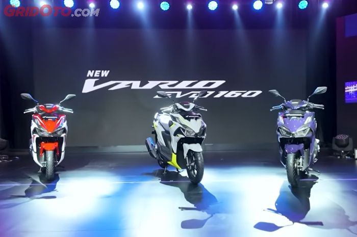 Tiga varian Honda Vario Evo 160