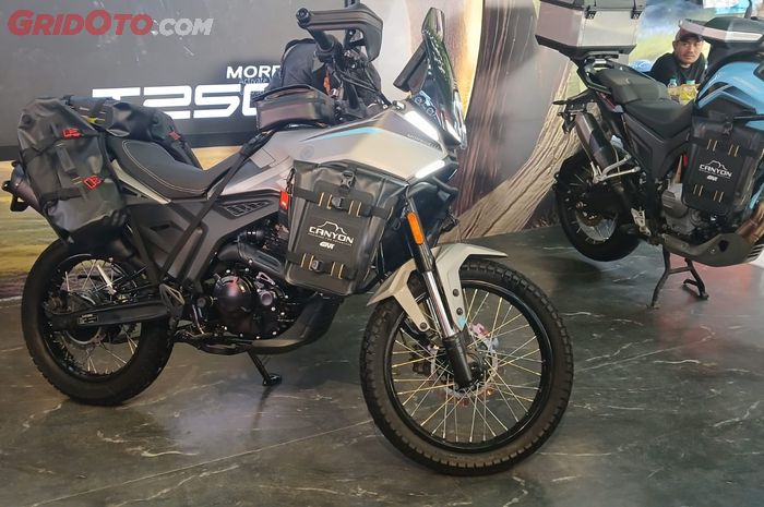 Morbidelli T250X ditawarkan Rp 51,99 juta selama pameran di Jakarta fair