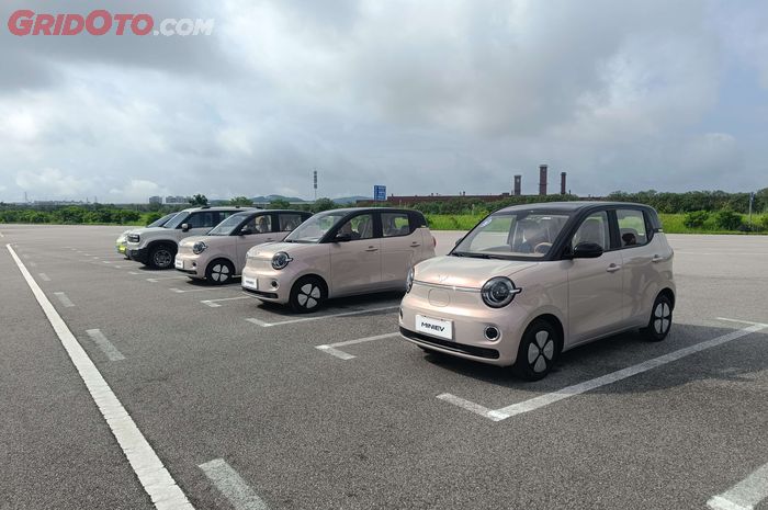 Pengetesan mobil Wuling di SGMW proving ground China
