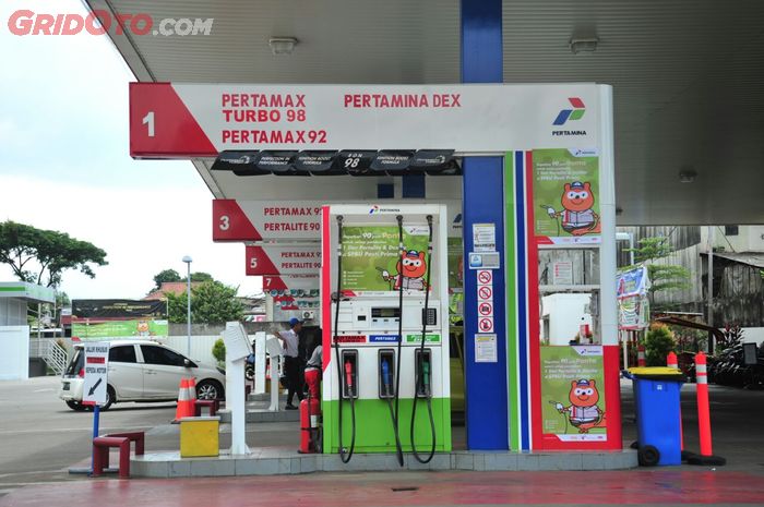 Ilustrasi SPBU Pertamina