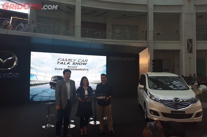PT Eurokars Motor Indonesia, distributor Mazda menyelenggarakan talkshow di Epicentrum, Kuningan, Ja