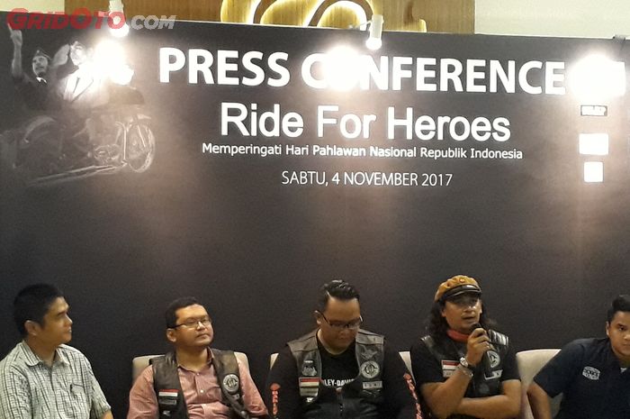 Doddy Sety saat melakukan konferensi pers di Jakarta (4/11)