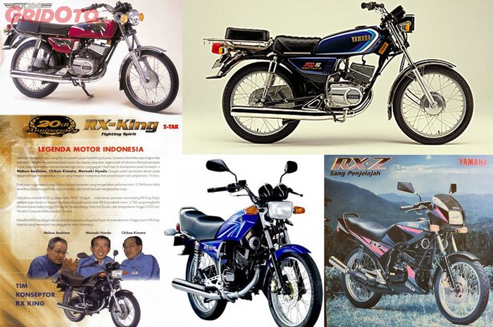 Sejarah keluarga jambret Yamaha RX-Series