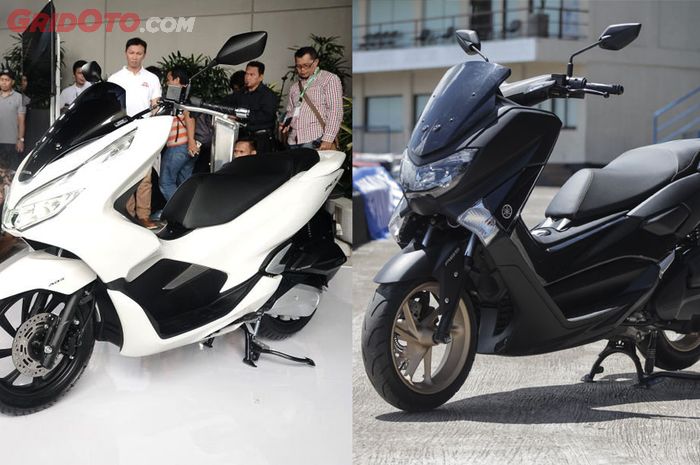 Yamaha NMAX dan Honda PCX 150