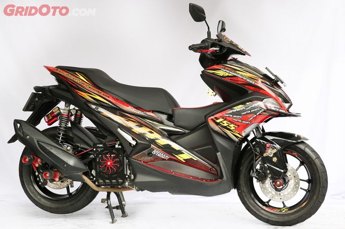 Modifikasi Yamaha Aerox Komunitas ARCI