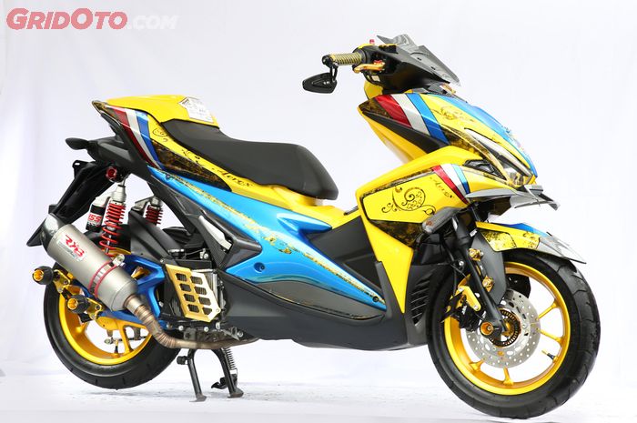Yamaha Aerox Semakin Sporty JBMAX Modified