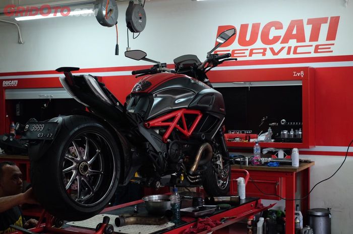 Pit Servis Ducati Indonesia