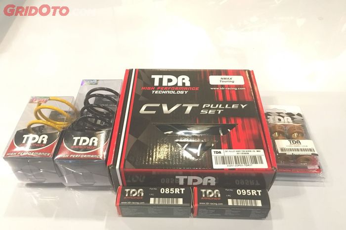  Paket  Upgrade CVT Yamaha Aerox  155  dari TDR Biar Tarikan 