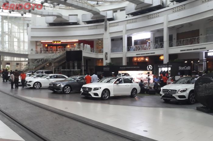 Mercedes-Benz Weekend Test Drive 2018 di Epiwalk, Jakarta Selatan