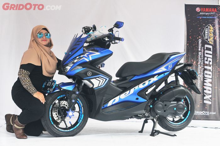 Gak Selalu Suami Ternyata Istri Pun Bisa Keracunan Modifikasi Motor Ini Buktinya Gridoto Com