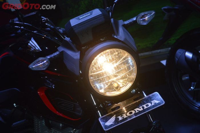 Ilustrasi Lampu motor menyala