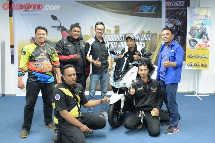 Yamaha Riders Federation Indonesia (YRFI) ketemu langsung dengan Yamaha Lexi
