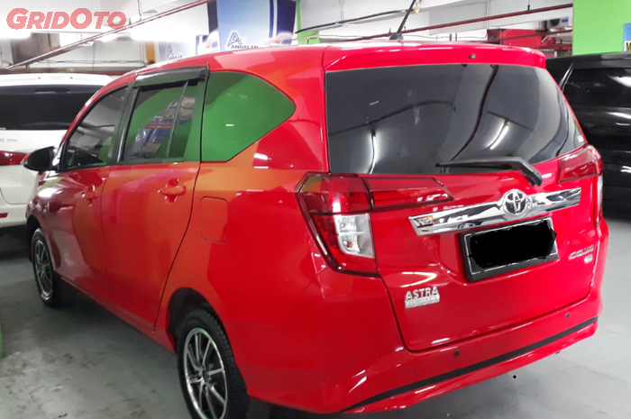 Ilustrasi mobil bekas Toyota Calya 