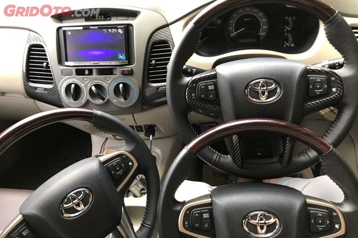 ILUSTRASI. Setir Toyota Kijang Innova Reborn bisa diaplikasikan ke Innova lawas