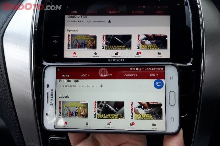 Cara Menggunakan Fitur Miracast Di Head Unit Toyota Yaris Terbaru Gridoto Com