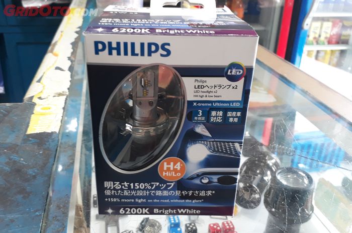 Philips H4 yang di jual di Toko Aksesori Graha Sakti