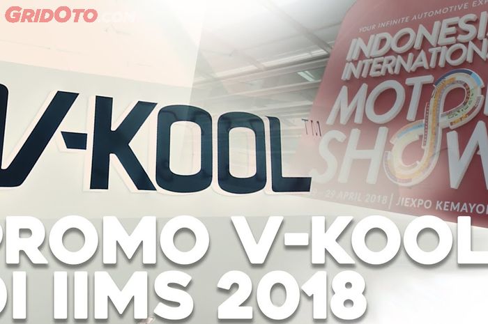 Promo V-Kool di IIMS 2018