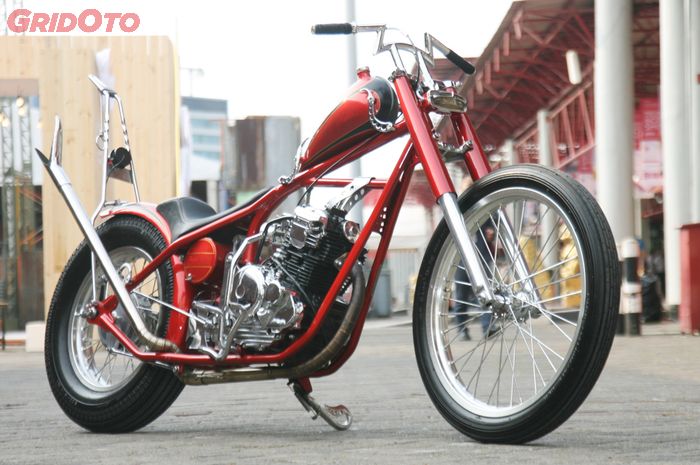 custom chopper scorpio